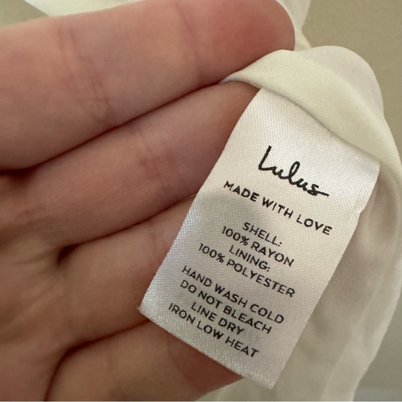 Lulus | Harbor Point White Wrap Dress - Picture 7 of 7